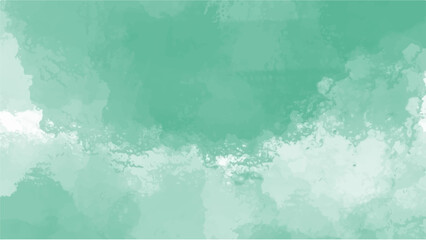 Green watercolor background for textures backgrounds and web banners design