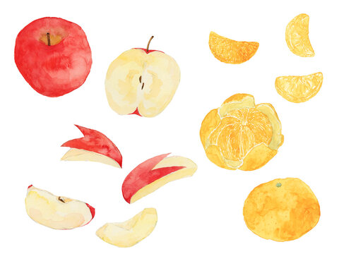 りんごとみかん