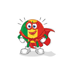 senegal heroes vector. cartoon character