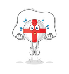 england jump rope exercise. character vector