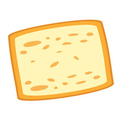 Toasted wheat bread for toast or sandwiches