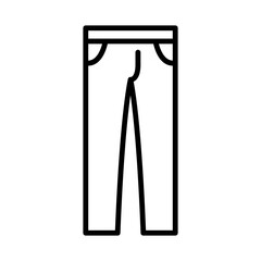 Illustration of Trouser design Icon
