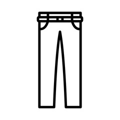 Illustration of Trouser design Icon