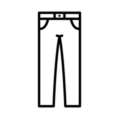 Illustration of Trouser design Icon