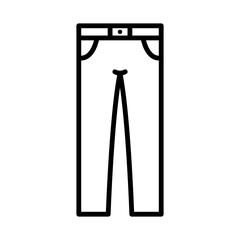 Illustration of Trouser design Icon