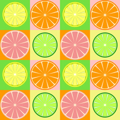 citrus slice background