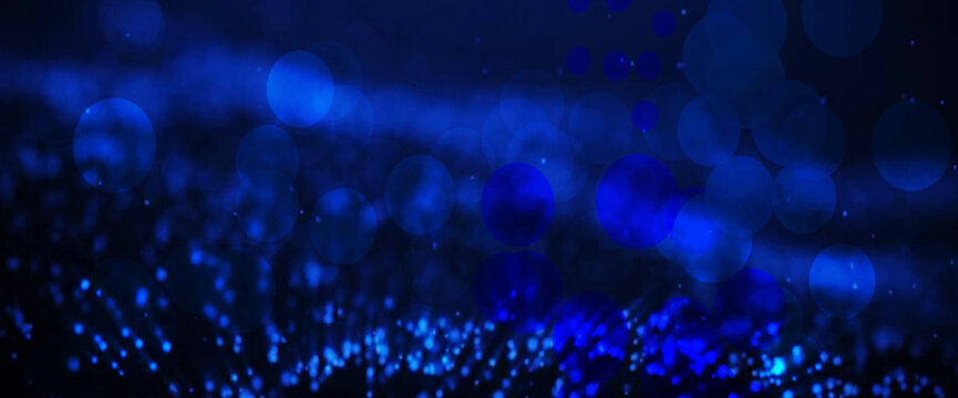 blue bukeh background.