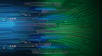 cyber circuit future technology concept background