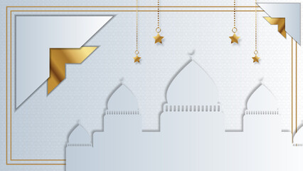 Luxury ramadan background. Vector illustration