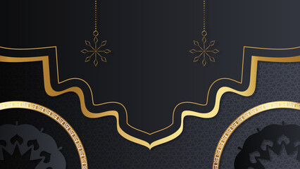 Luxury ramadan background. Vector illustration for islamic festival