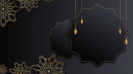 Luxury ramadan background. Vector illustration for islamic festival