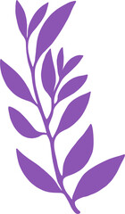 simplicity floral freehand drawing flat design.