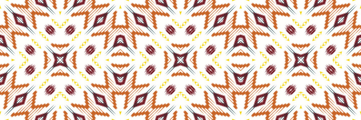 Ikat Seamless Pattern Asian design Embroidery, Ikat rug Digital textile Asian Design for Prints Fabric saree Mughal Swaths texture Kurti Kurtis Kurtas, Motif Batik