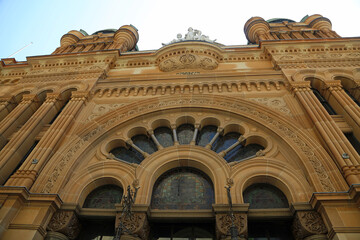 Obraz premium The front of Queen Victoria Building - Sydney, Australia