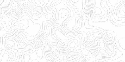 Topographic map. Geographic mountain relief. Abstract lines background. Contour maps. Vector illustration, Topo contour map on white background, Topographic contour lines vector map seamless pattern.