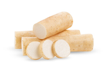 Chinese yam on transparent png