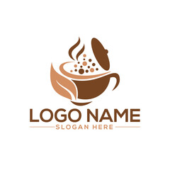  creative coffee shop  logo design.