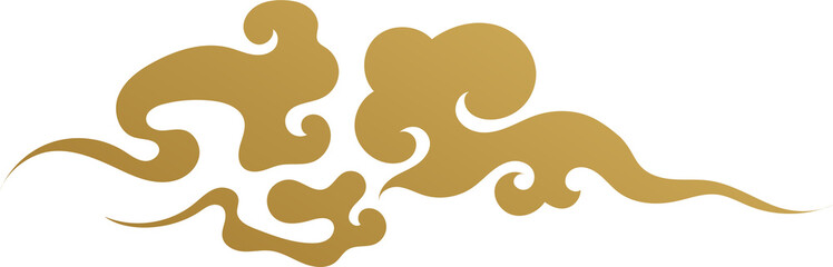 Chinese Clouds Illustration