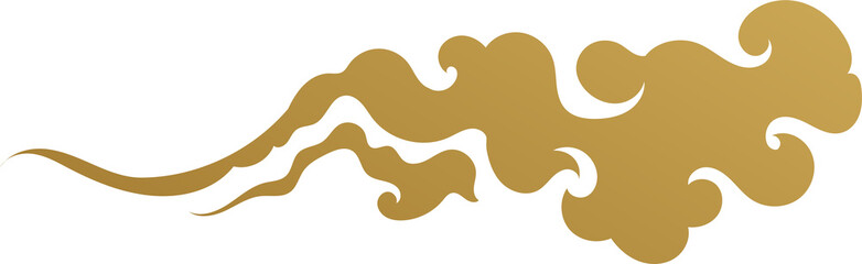 Chinese Clouds Illustration