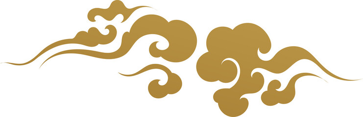 Chinese Clouds Illustration
