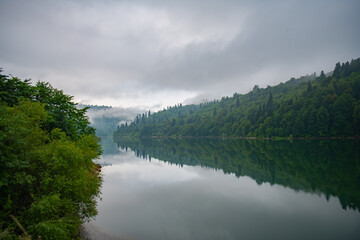 in Georgia, the Shaor reservoir is very beautiful