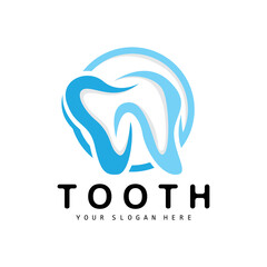Tooth logo, Dental Health Vector, Care Brand Illustration