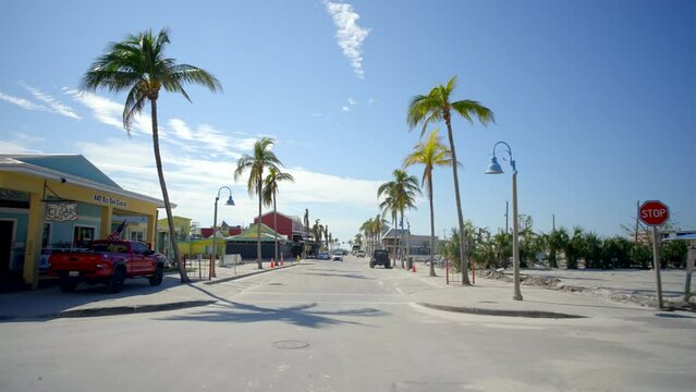 Fort Myers Beach reopening after Hurricane Ian 4k