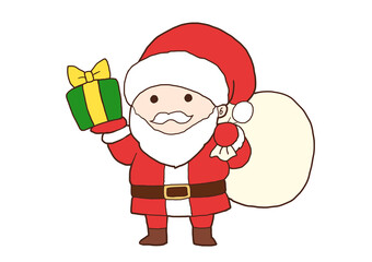 サンタクロース　クリスマス　プレゼント