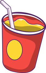 soft drink illustration