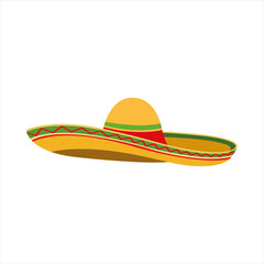 Mexican hat sombrero. vectors. illustration