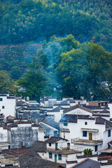 Obraz premium Landscape of Shicheng Scenic spot in Wuyuan, Jiangxi Province