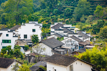 Landscape of Shicheng Scenic spot in Wuyuan, Jiangxi Province