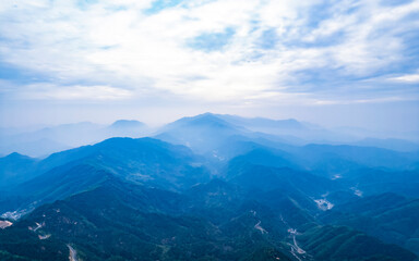 Fototapeta premium clouds over the mountains