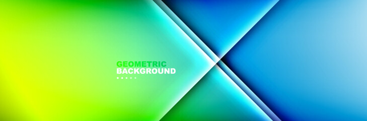 Shadow lines on gradient geometric abstract background. Vector Illustration For Wallpaper, Banner, Background, Card, Book Illustration, landing page