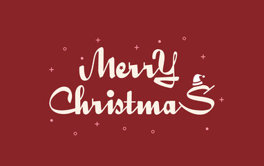 It is a lettering design used for Christmas theme design.
