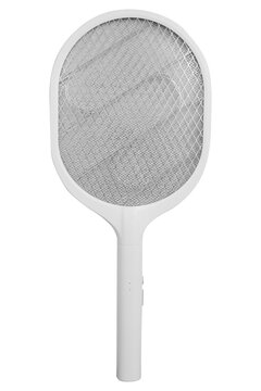 White mosquito swatter
