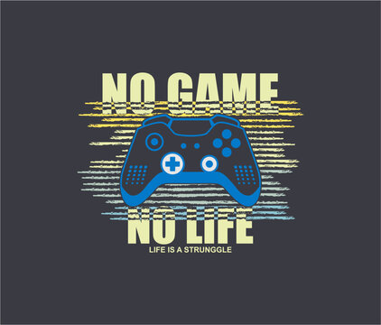 Gaming Quotes - Life is a game play to win - Gambling, joystick Vector.  Gaming t shirt design. 9763638 Vector Art at Vecteezy