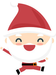 Santa Claus. Illustration of Santa Claus.