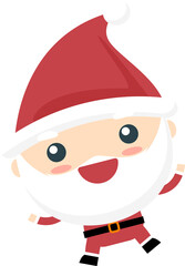 Santa Claus. Illustration of Santa Claus.