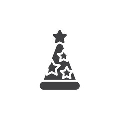 Party hat vector icon