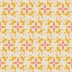 Bell Holly Berry Christmas Tree Star Seamless Pattern Background Garden Nature Winter Art