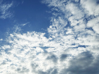 Middle altitude cumuliform clouds often arranged in heaps or rolls a pattern resembling fish scales. Sky Heaven, Clear Sky. The Way to Heaven. clouds mood