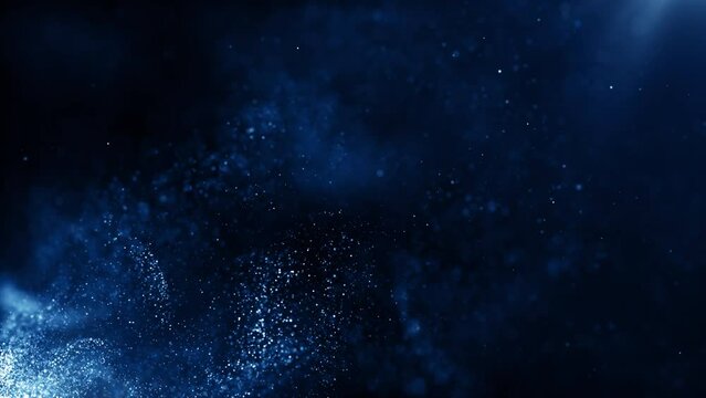 Particles blue event game trailer titles cinematic concert openers end credit background loop