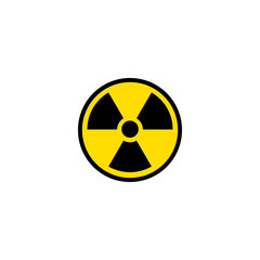 Radiation warning sign png
