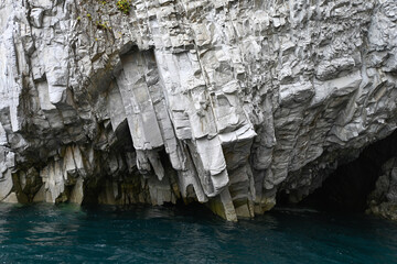 浄土ヶ浜の岩肌