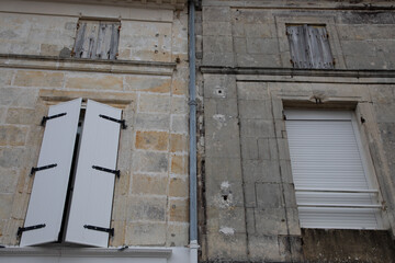 before and after facelift stones comparison of clean building facade difference wash cleaning