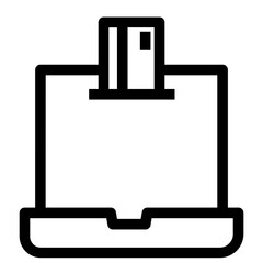 Obraz premium Ecommerce Credit Card Credit Card Payment Debit-Card Laptop