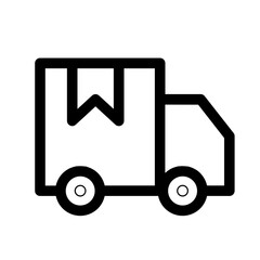 Ecommerce Delivery Truck Delivery Truck Transport Shipping