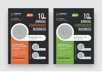 Conference Flyer Template, Business Conference Flyer