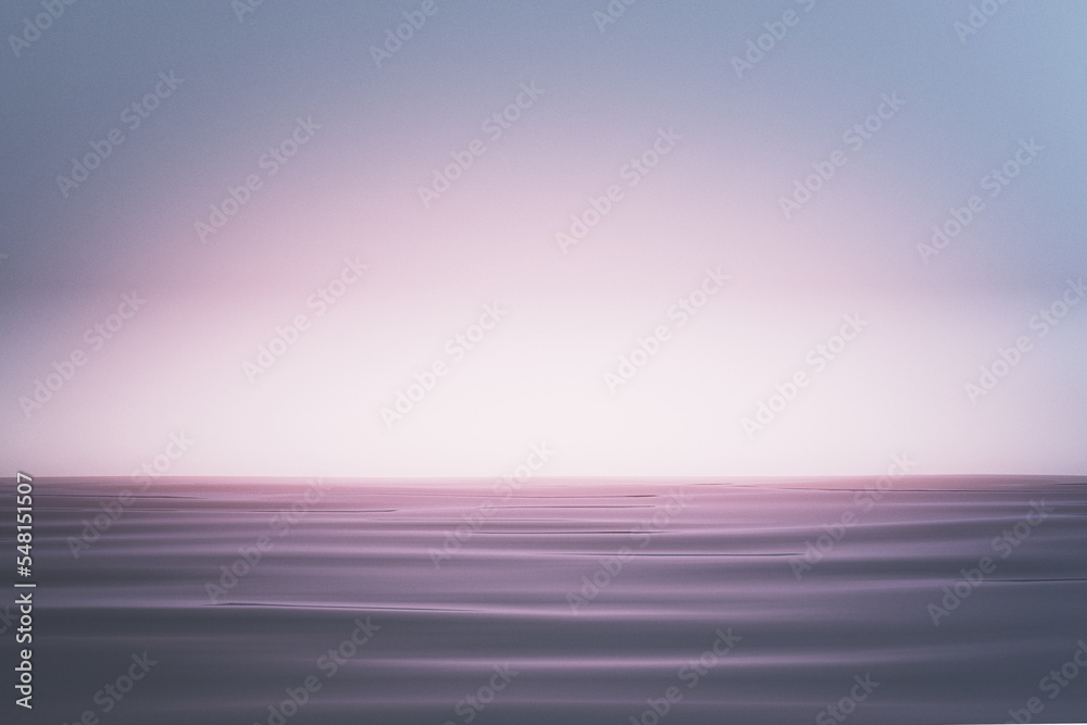 Poster Abstract image of pink water background with mock up place. 3D Rendering.
